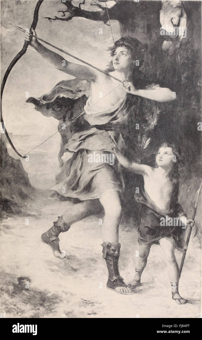 Un catalogo d'arte di dipinti antichi e moderni, con opere di Juan de Arellano, Goya, Van Goyen e altri, incentrate sulla collezione D.-de G.-. Foto Stock