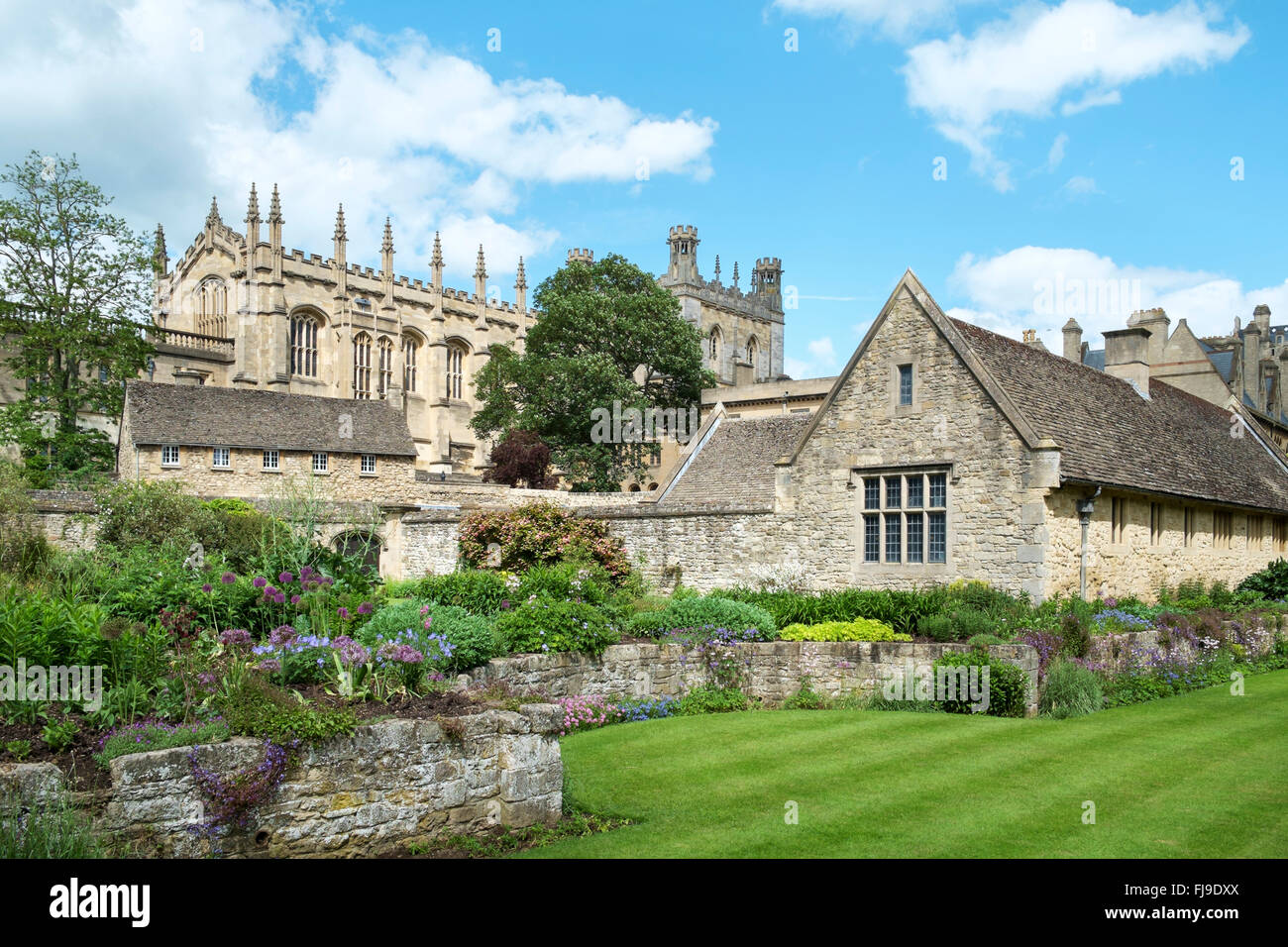 La Chiesa di Cristo War Memorial Garden, Oxford, Inghilterra Foto Stock