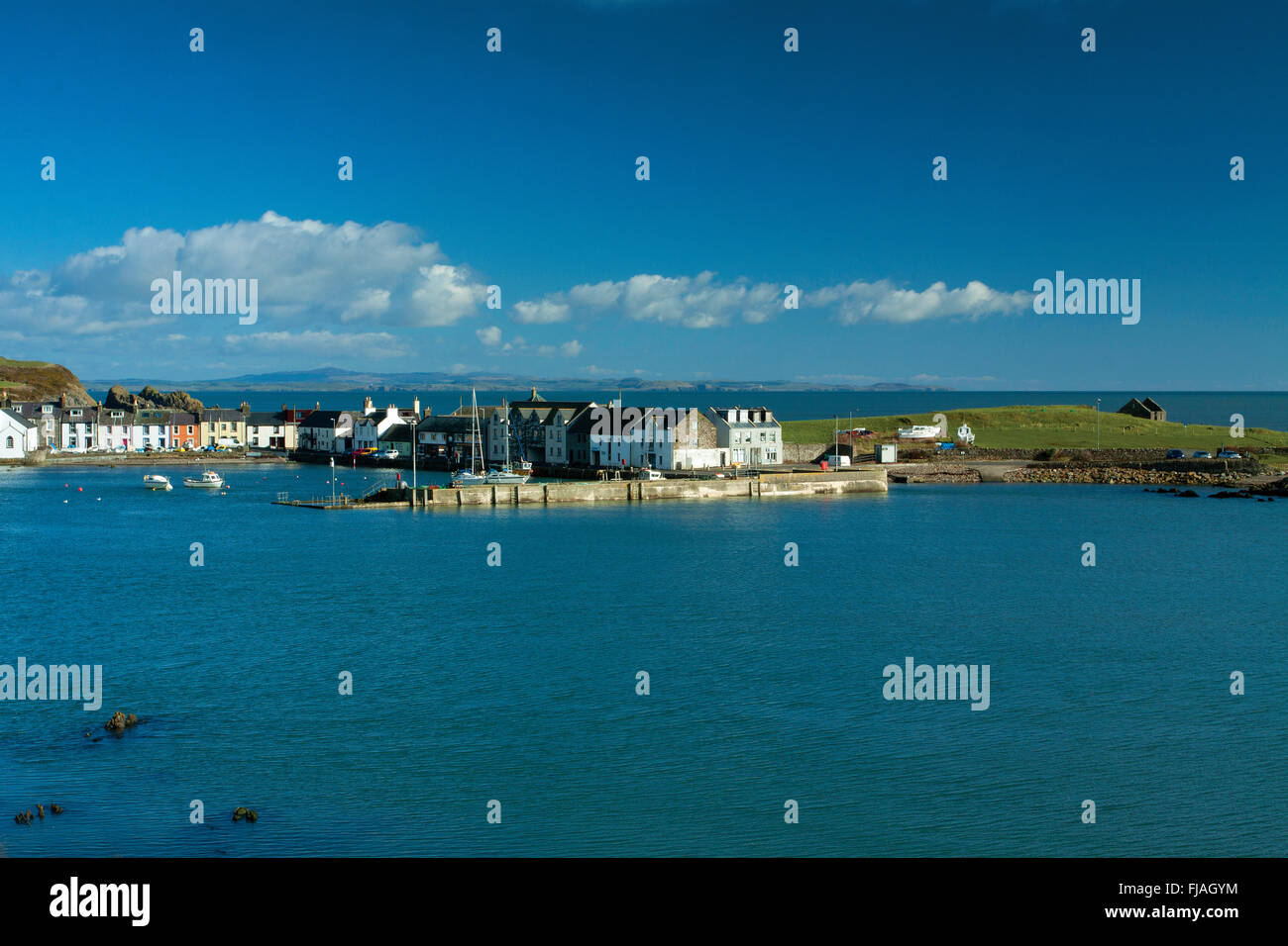 Isola di Whithorn e san Ninian's Chapel, Dumfries and Galloway Foto Stock