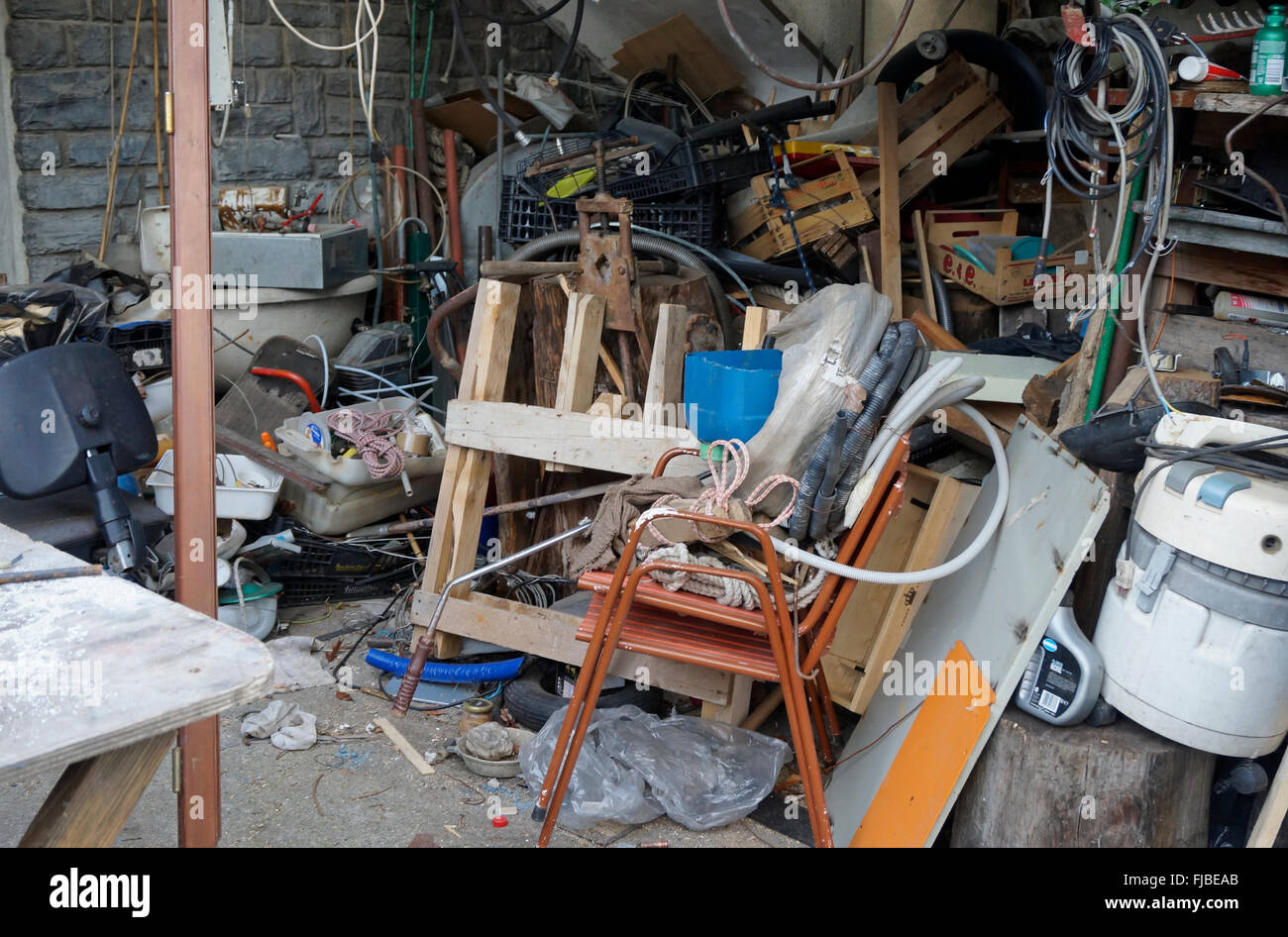 Junk rottami del concessionario Foto Stock