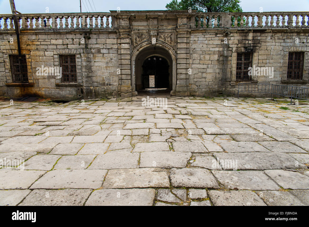 Il castello di Pidhirtsi Foto Stock