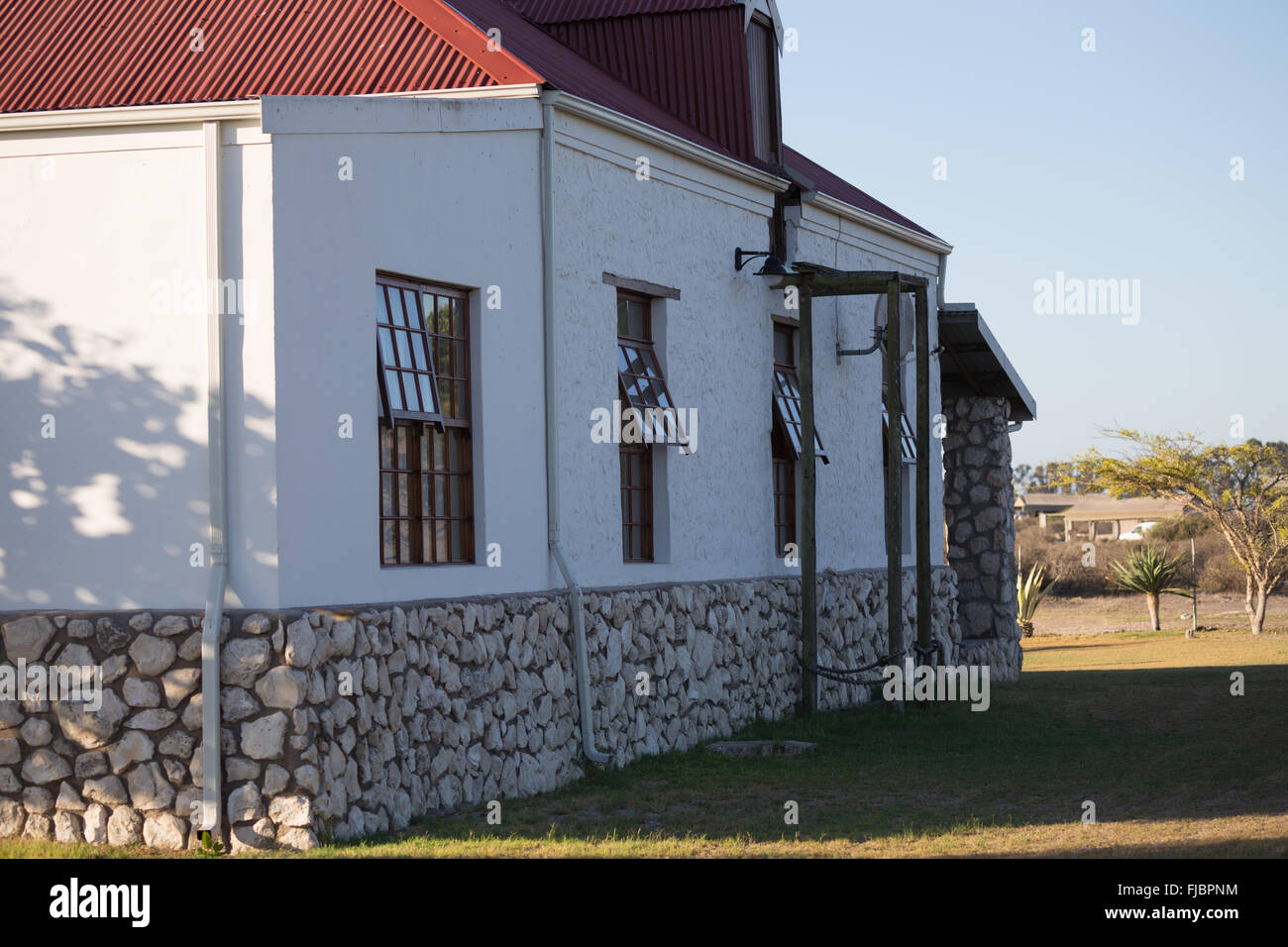 Old South African Farm House Foto Stock