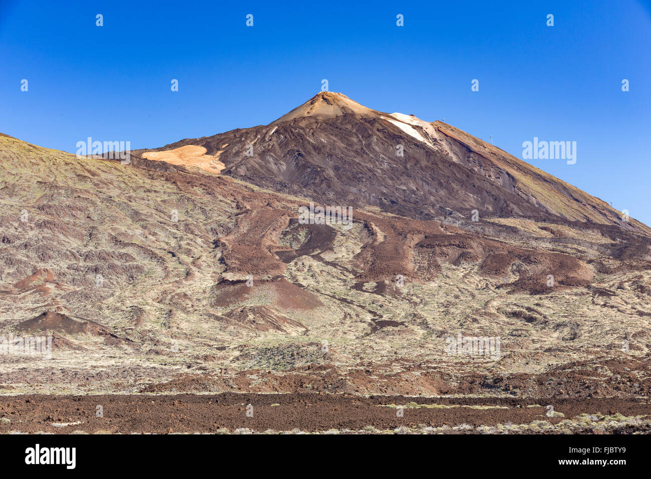 Vulcano Pico del Teide Tenerife, Isole Canarie, Spagna Foto Stock