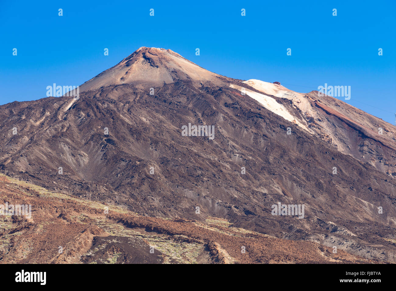 Vulcano Pico del Teide Tenerife, Isole Canarie, Spagna Foto Stock