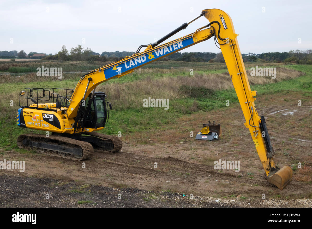 Scavatore JCB P23F Foto Stock
