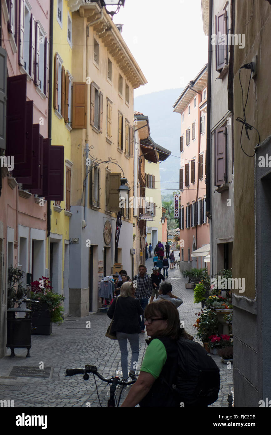Altstadt, ARCO, gardasee, Trentino, Italien | città vecchia, Arco Lago di Garda Trentino, Italia Foto Stock