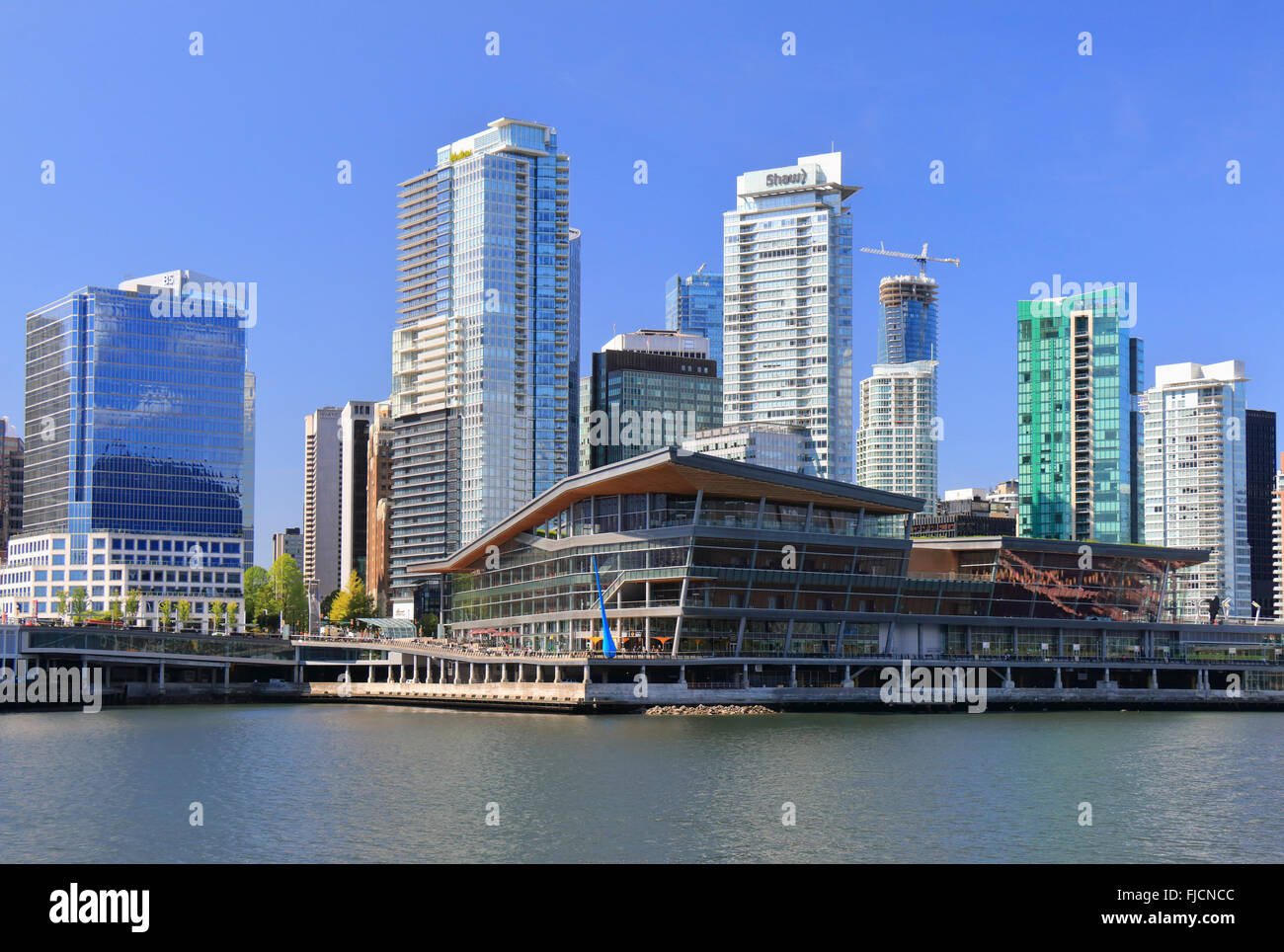 Vancouver Convention Center in downtown Vancouver. Foto Stock