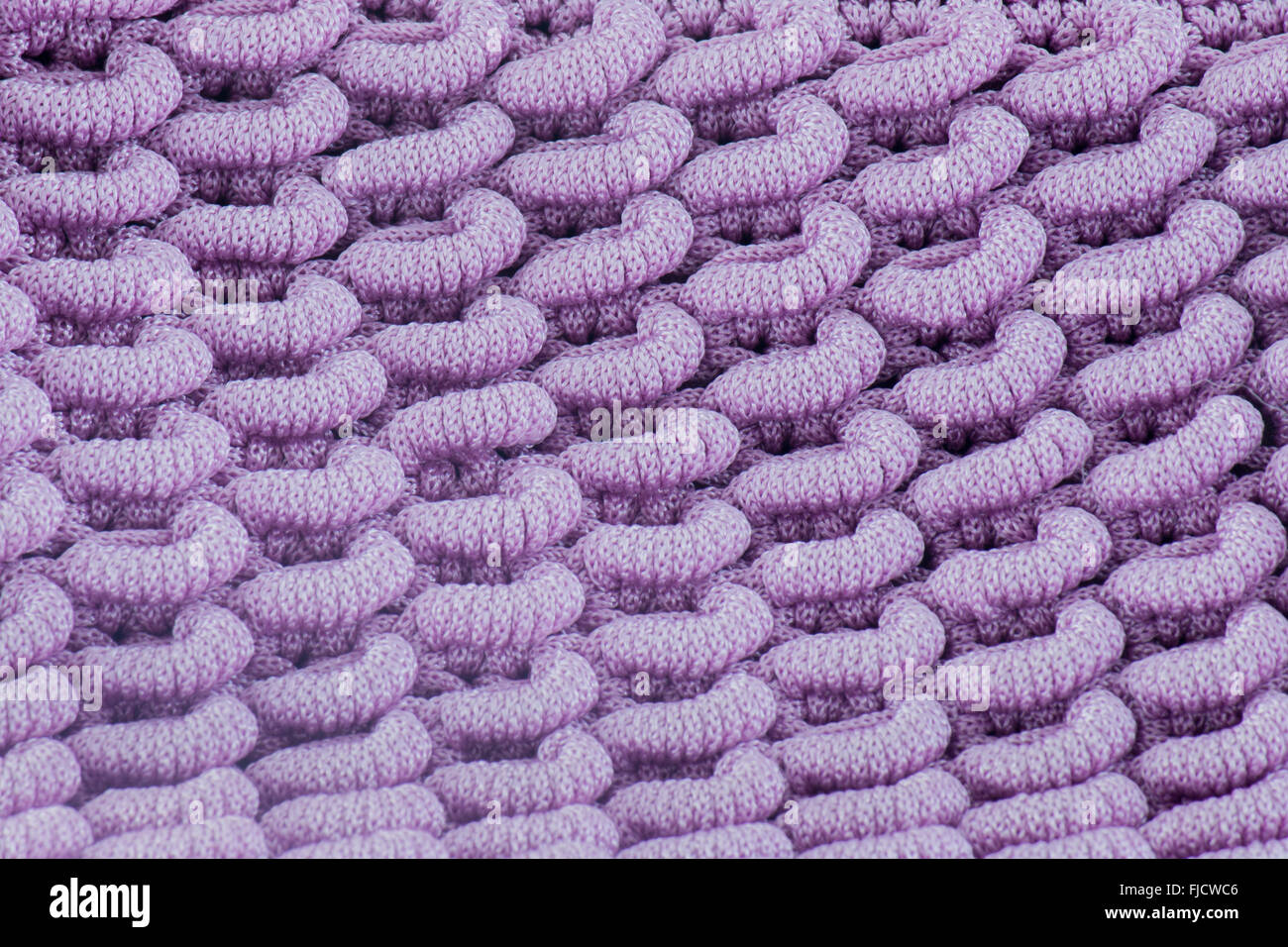 Vecchia curva sfondo tessili e consistenza, colore viola Foto Stock