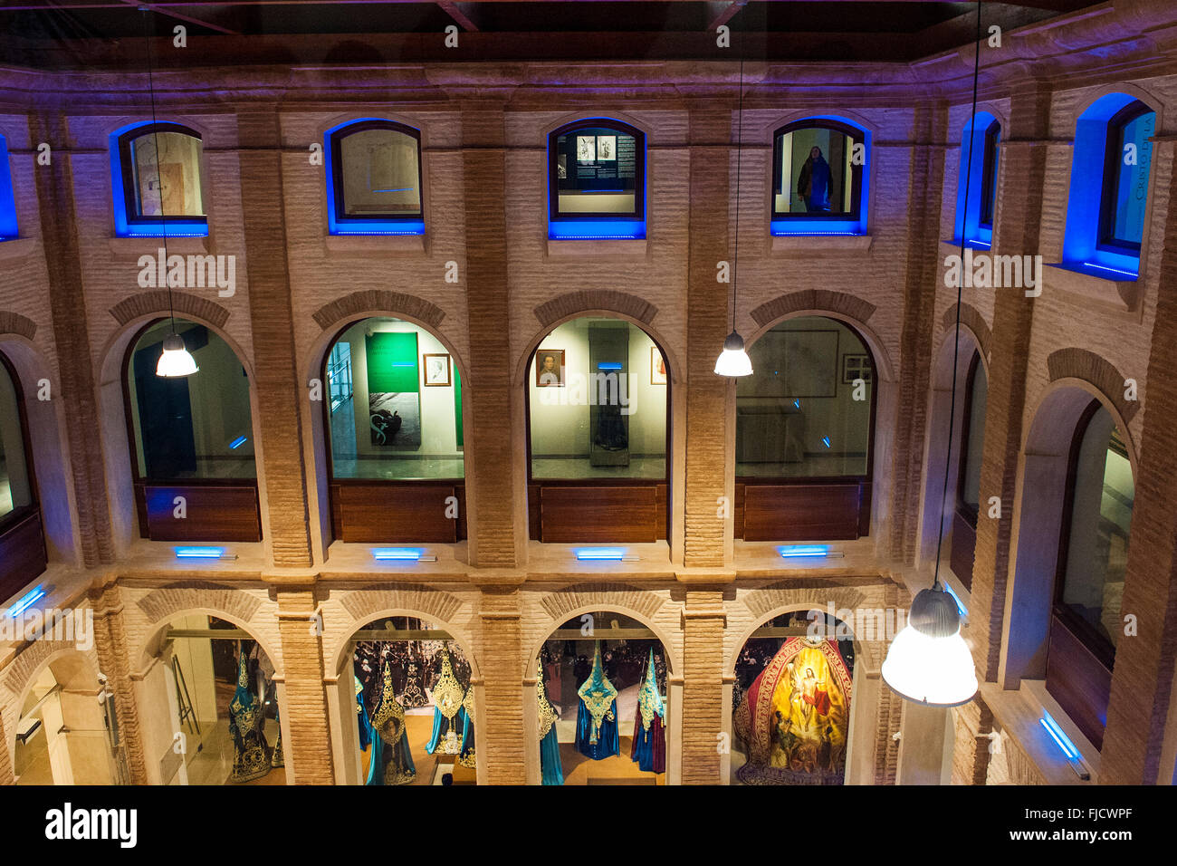 Spagna Murcia Regione, Lorca, Museo Azul de la Semana Santa Foto Stock