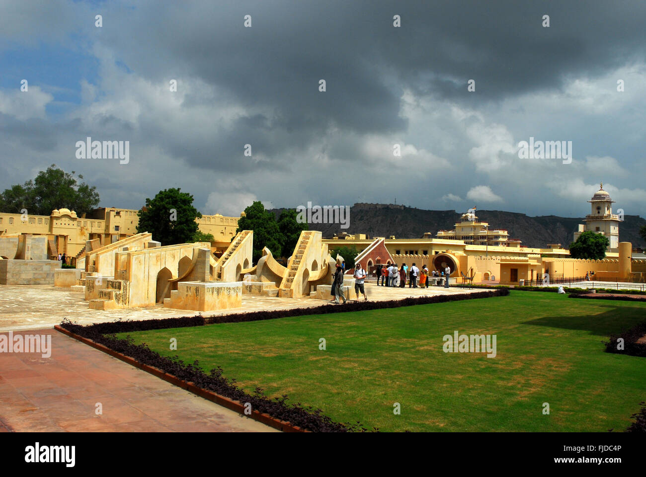 Jantar Mantar, Jaipur, Rajasthan, India, Asia Foto Stock