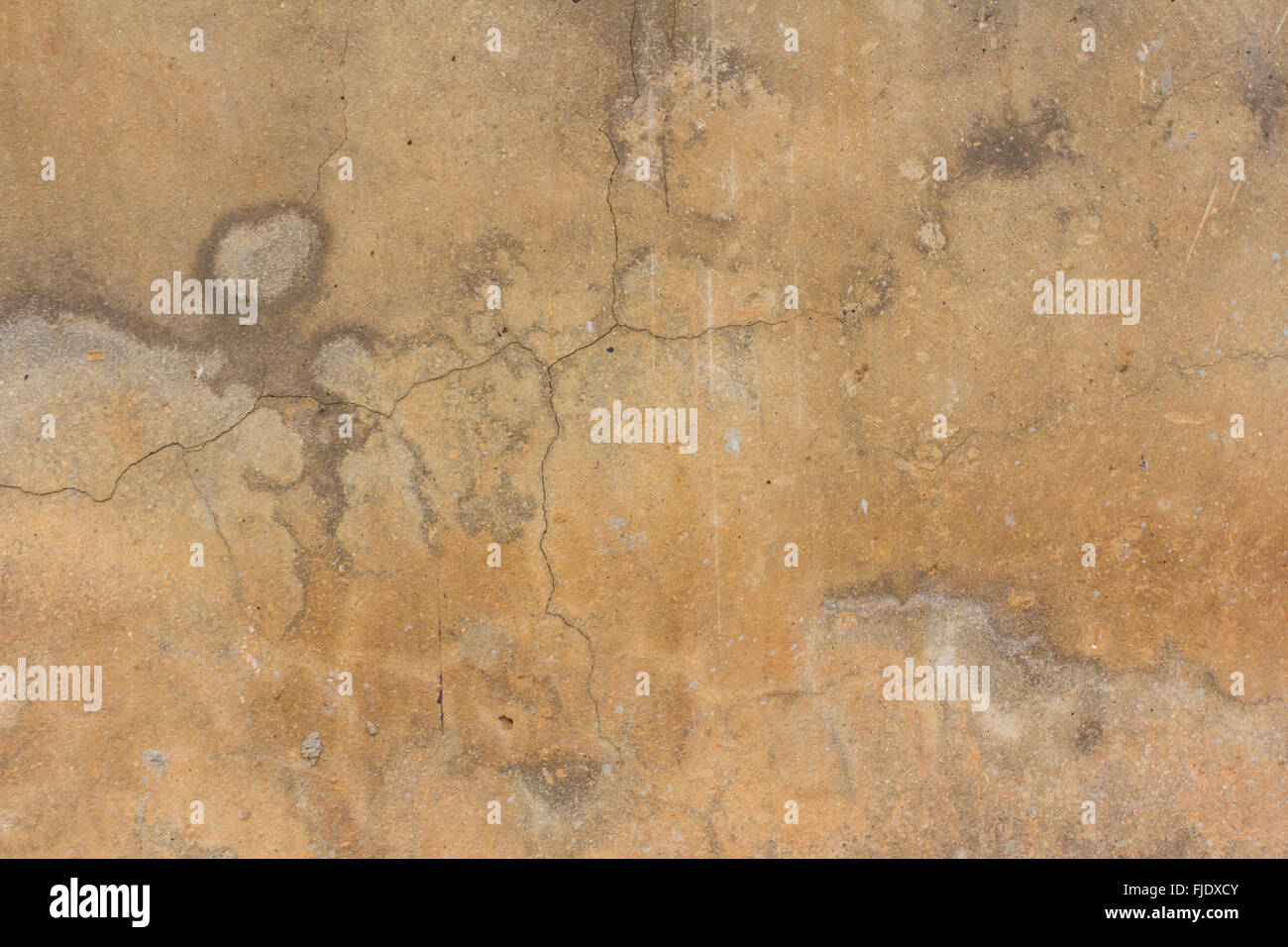 Grunge muro di cemento ricoperta con la vecchia vernice Foto Stock