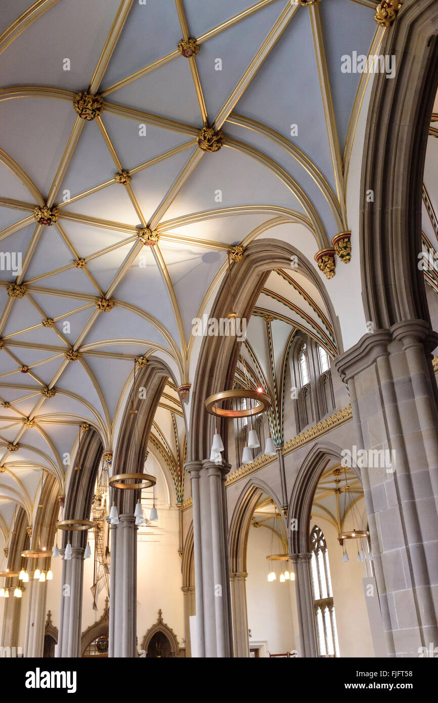 Blackburn cattedrale, Blackburn Lancashire, Regno Unito. Foto Stock