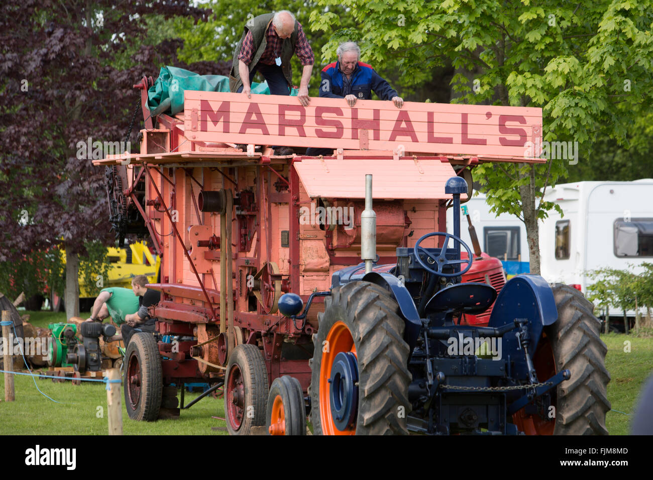 Le scene della Contea di Devon show. Foto Stock