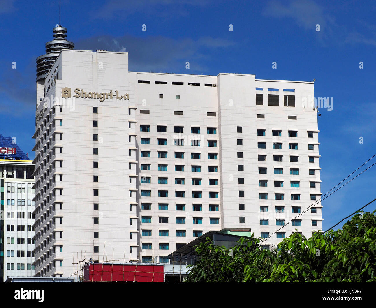L'hotel Shangri-La, Yangon, Myanmar Foto Stock