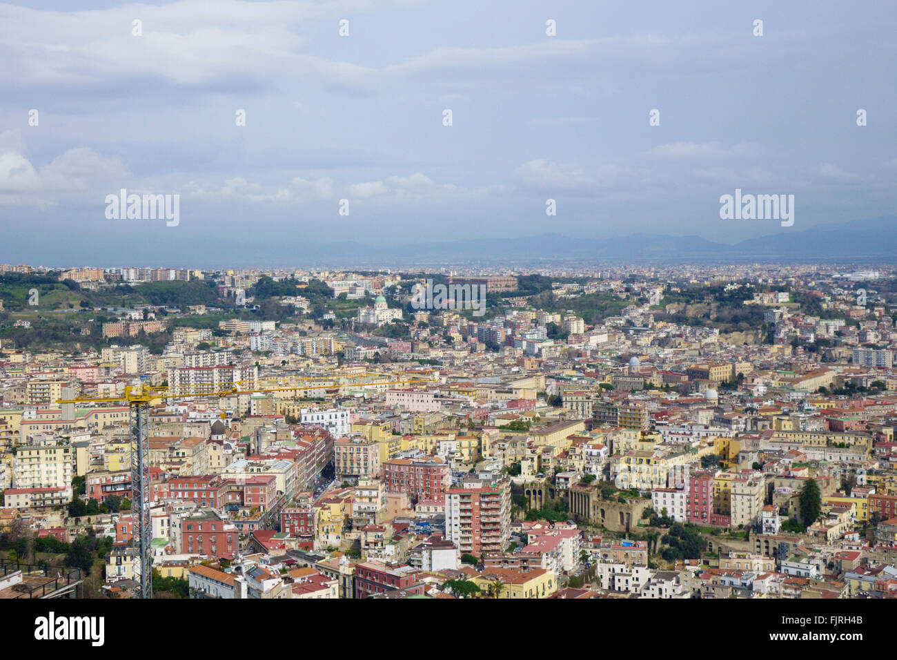 Baia di Napoli Foto Stock