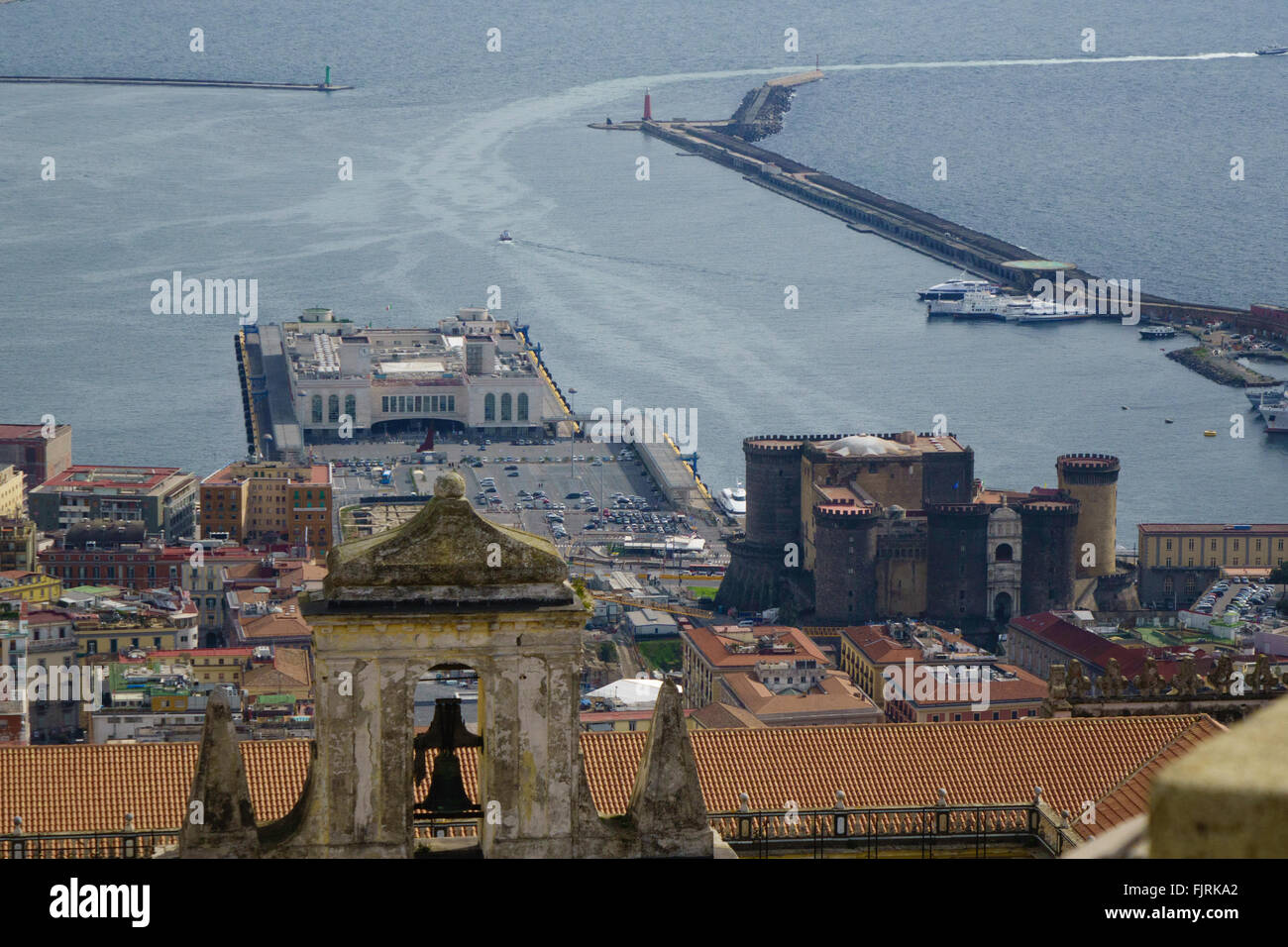 Baia di Napoli Foto Stock
