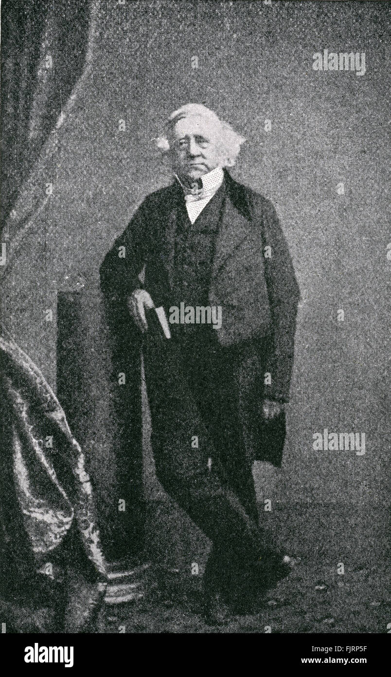 Thomas Love Peacock (1785 - 1866), romanziere inglese Foto Stock