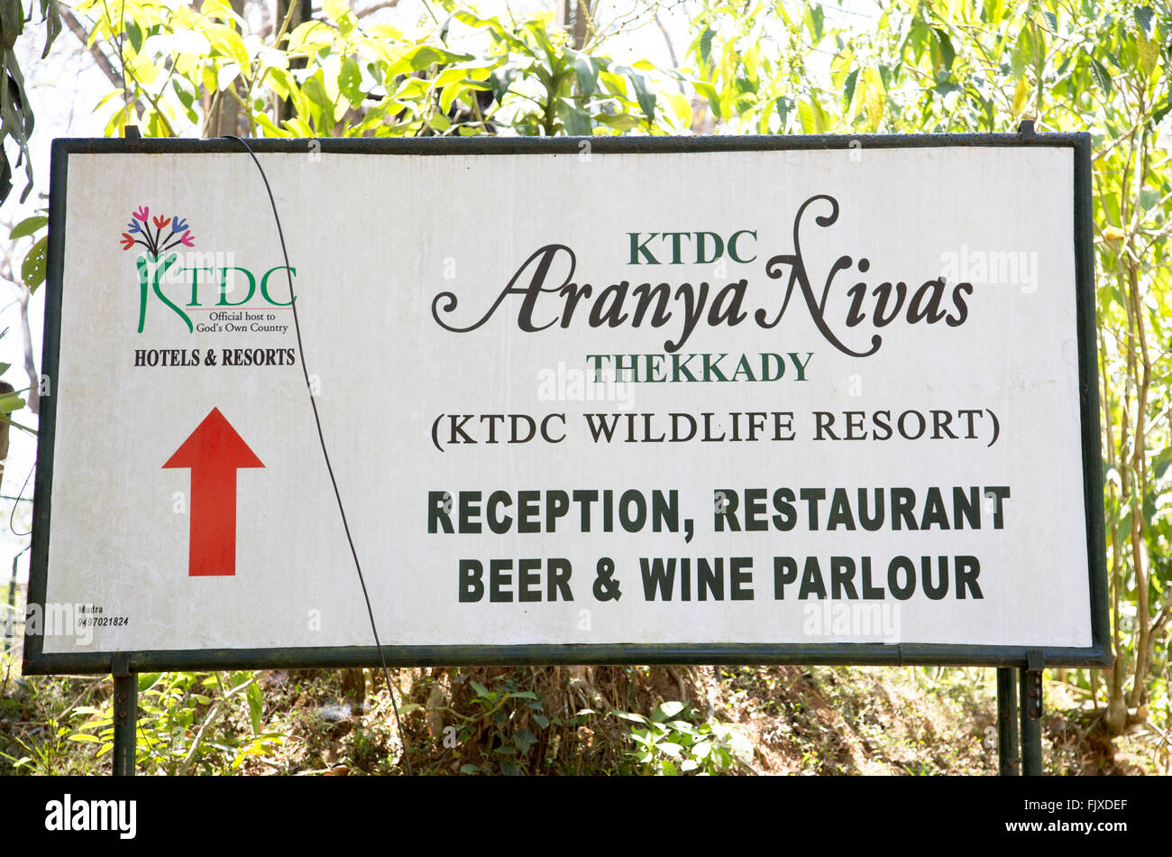 KTCD Wildlife Resort Aranya Nivas Thekkady Kerala India Foto Stock