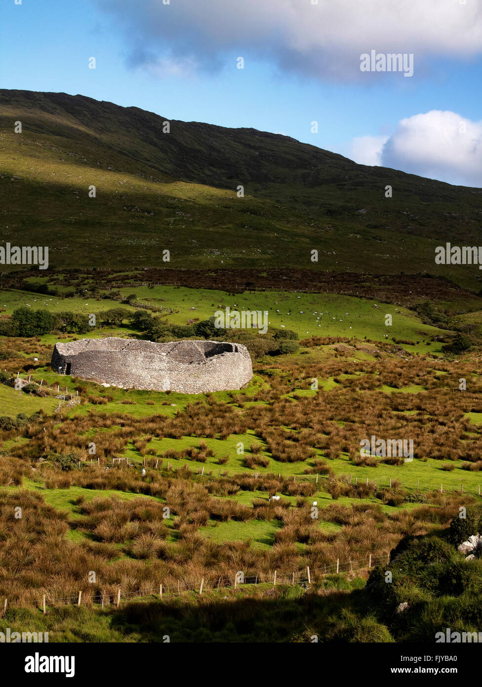 Anello Staigue Fort Anello di Kerry, Irlanda Foto Stock