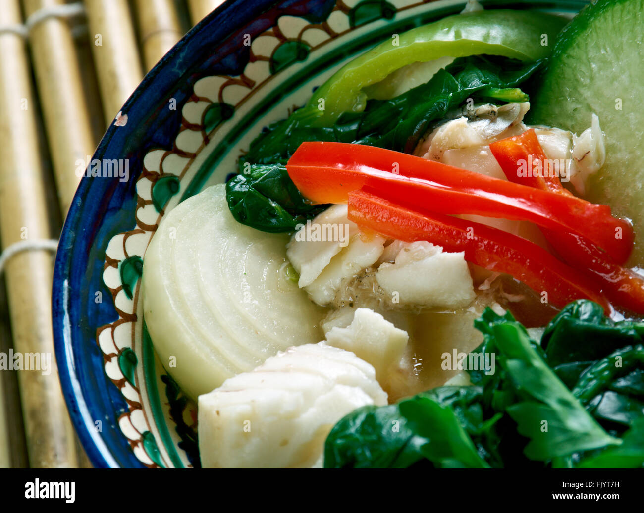 Samlar machu - lingua Khmer termine zuppe acide .cucina cambogiano Foto Stock