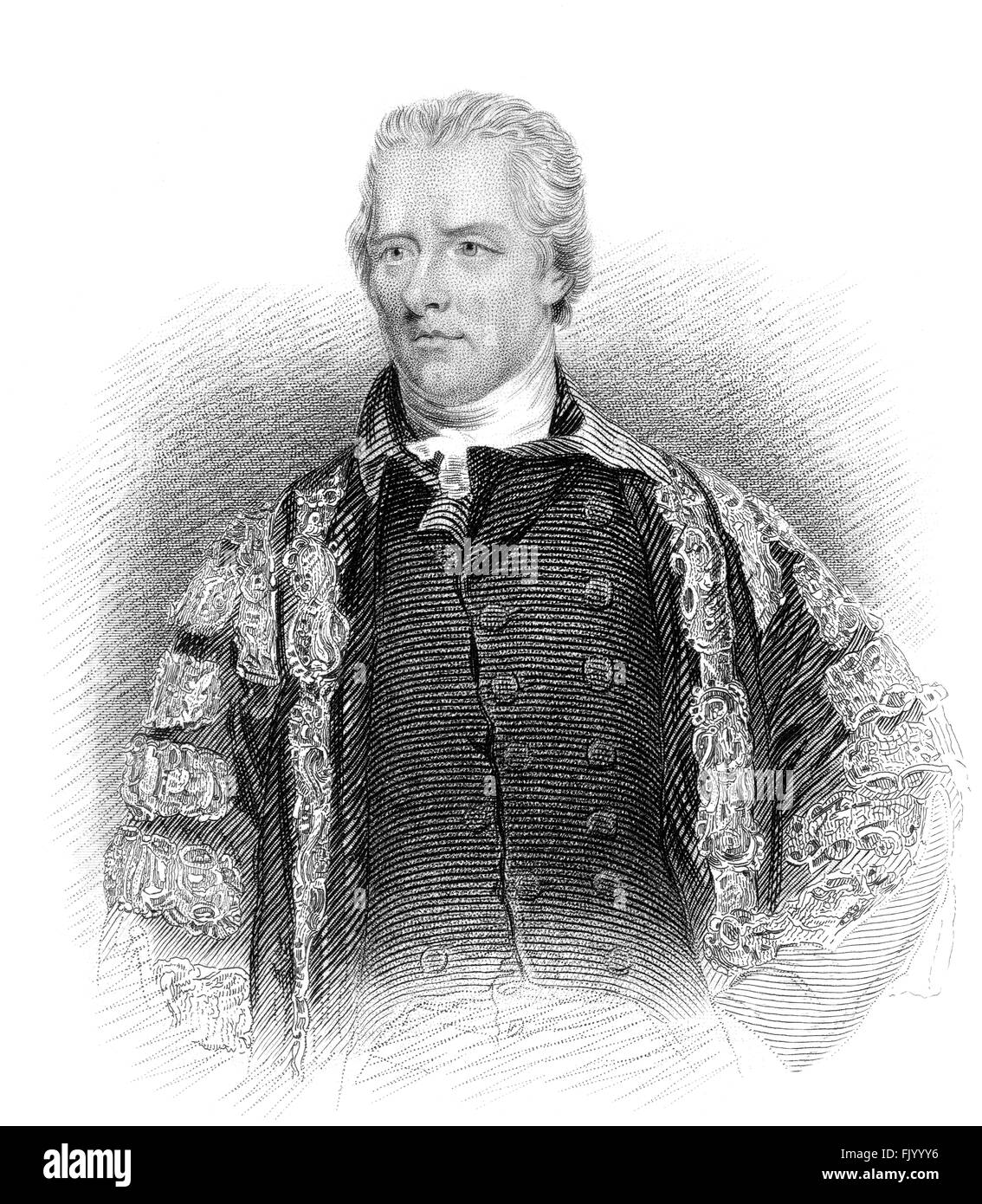 William Pitt il giovane, 1759 - 1806, un uomo politico britannico, primo ministro, Foto Stock