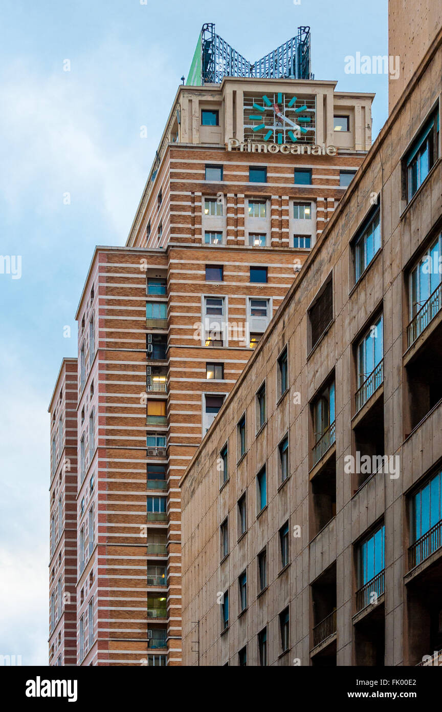 Italia Liguria Genova architetture di Marcello Piacentini Piacentini Tower Foto Stock