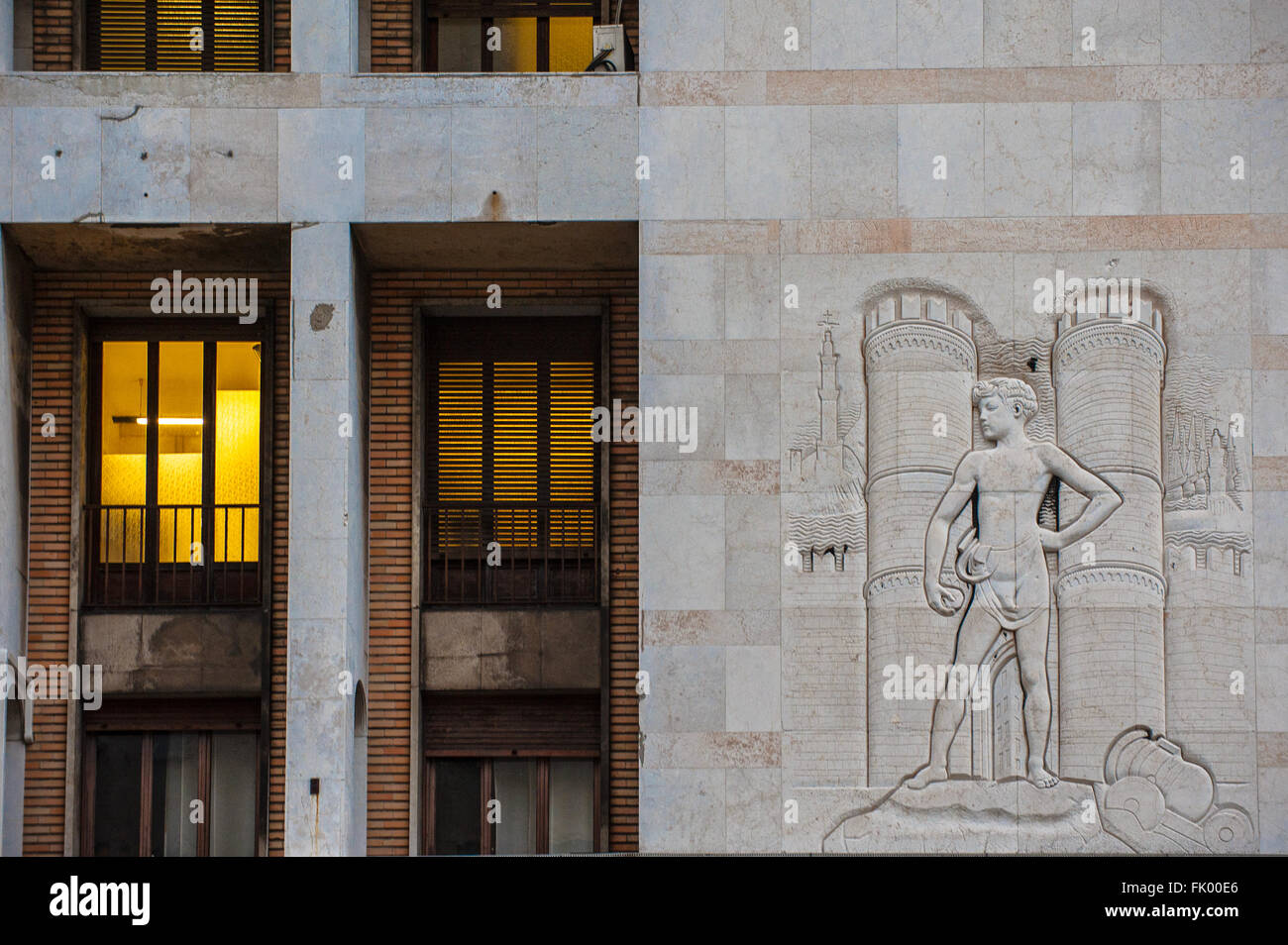 Italia Liguria Genova architetture di Marcello Piacentini Piacentini Tower Foto Stock