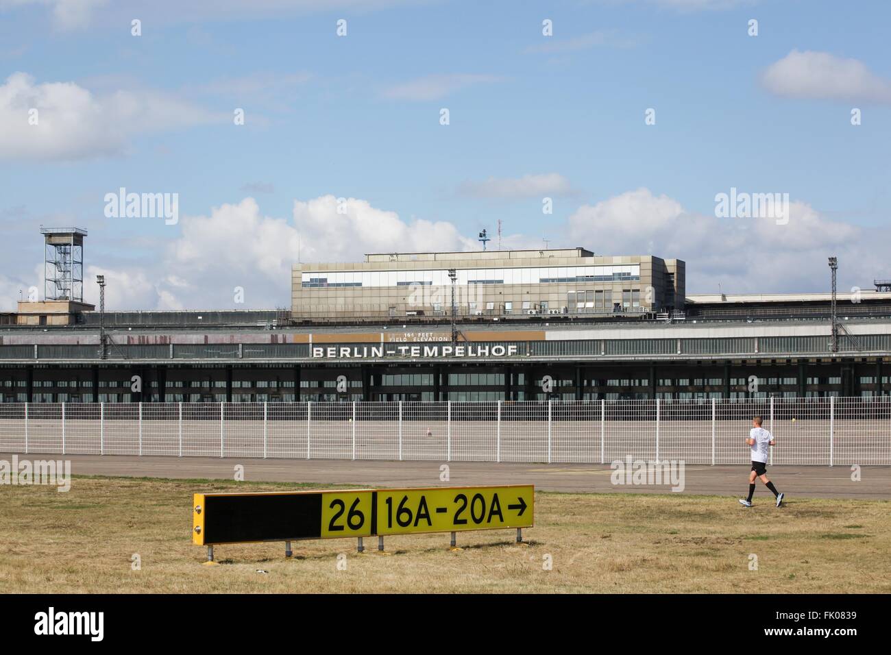 Berlin Tempelhof Airport in Germania Foto Stock