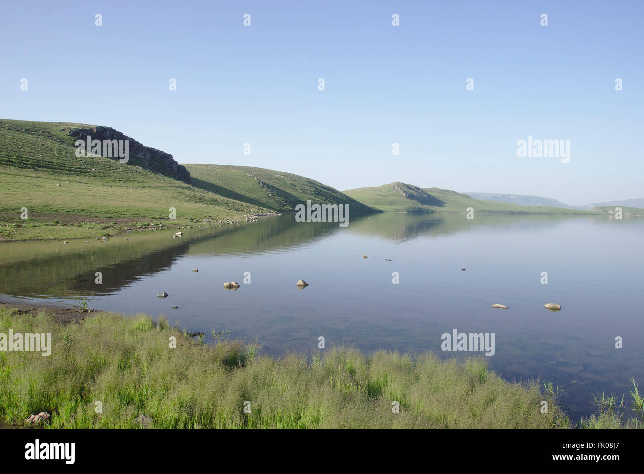Piccolo lago in Anatolia orientale, Turchia Foto Stock