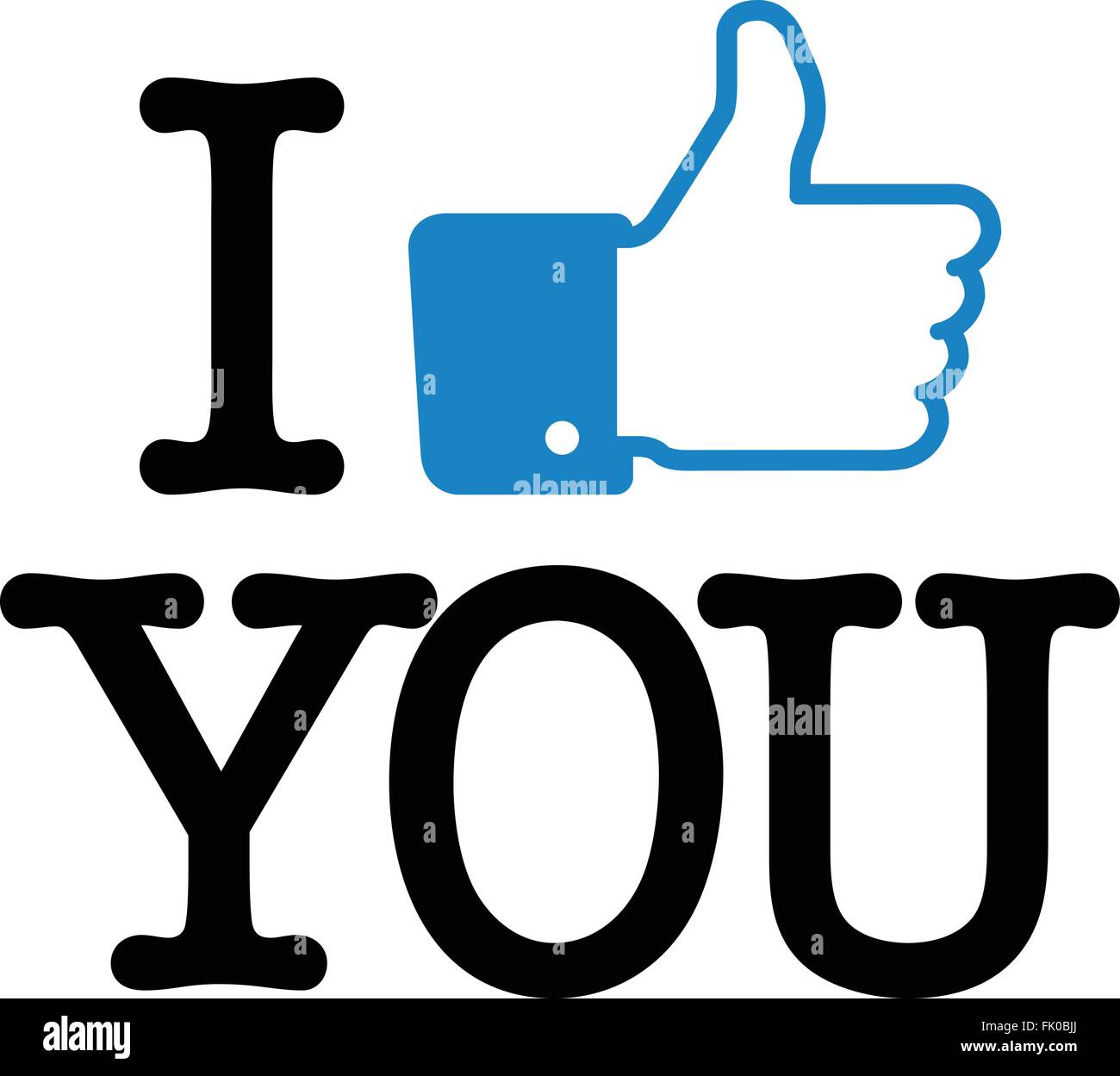 Mi piaci Illustrazione Vettoriale