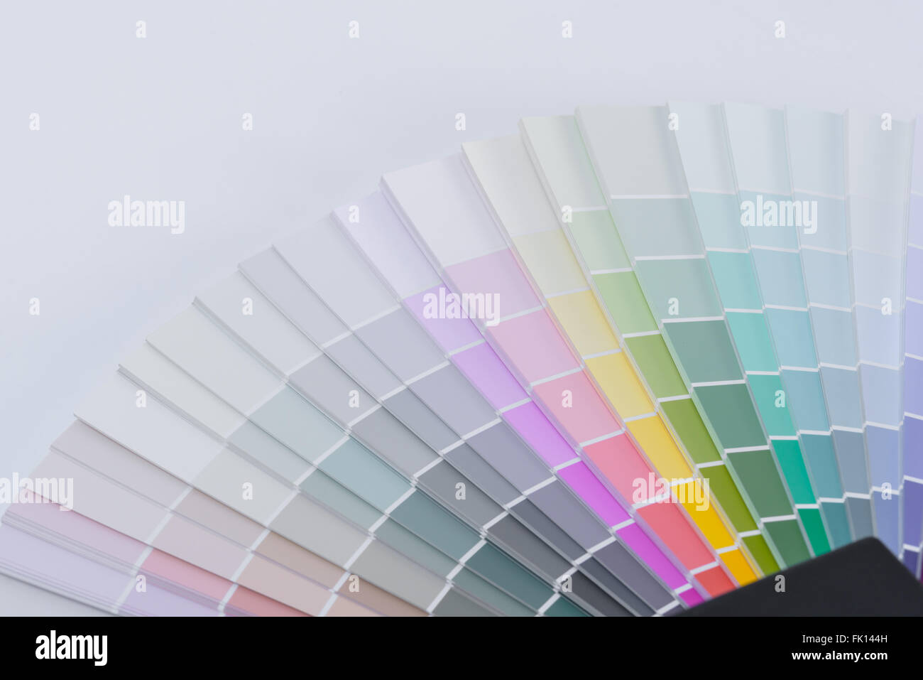 Grafico a colori guida per la ristrutturazione Foto Stock