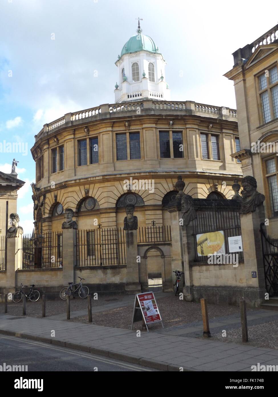 Sheldonian Theatre, Oxford, Regno Unito Foto Stock