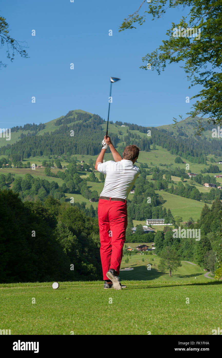 Grand Tirolia Golf & Ski Resort. Kitzbühel. Austria. Europa Foto Stock