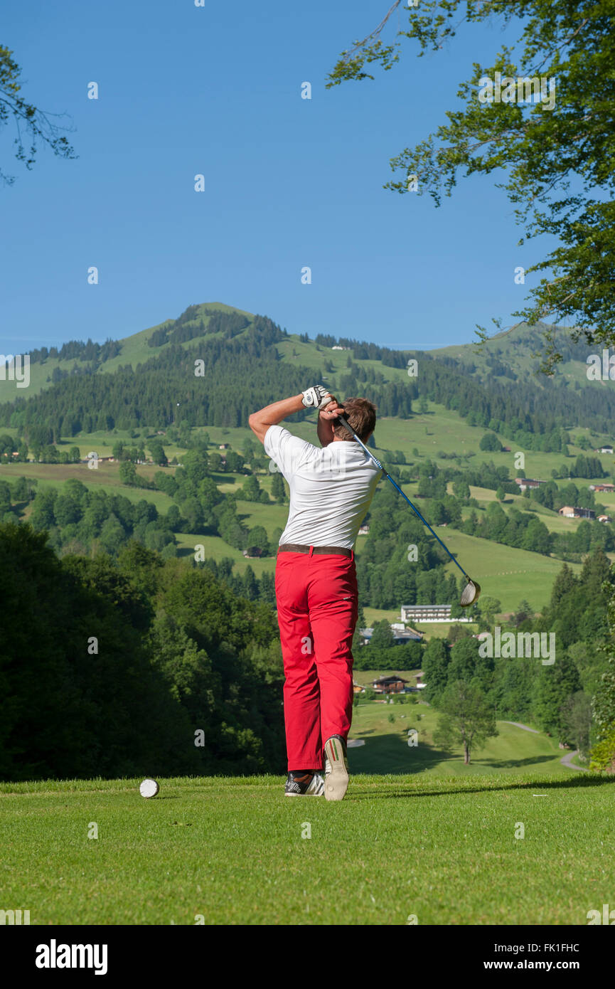 Grand Tirolia Golf & Ski Resort. Kitzbühel. Austria. Europa Foto Stock