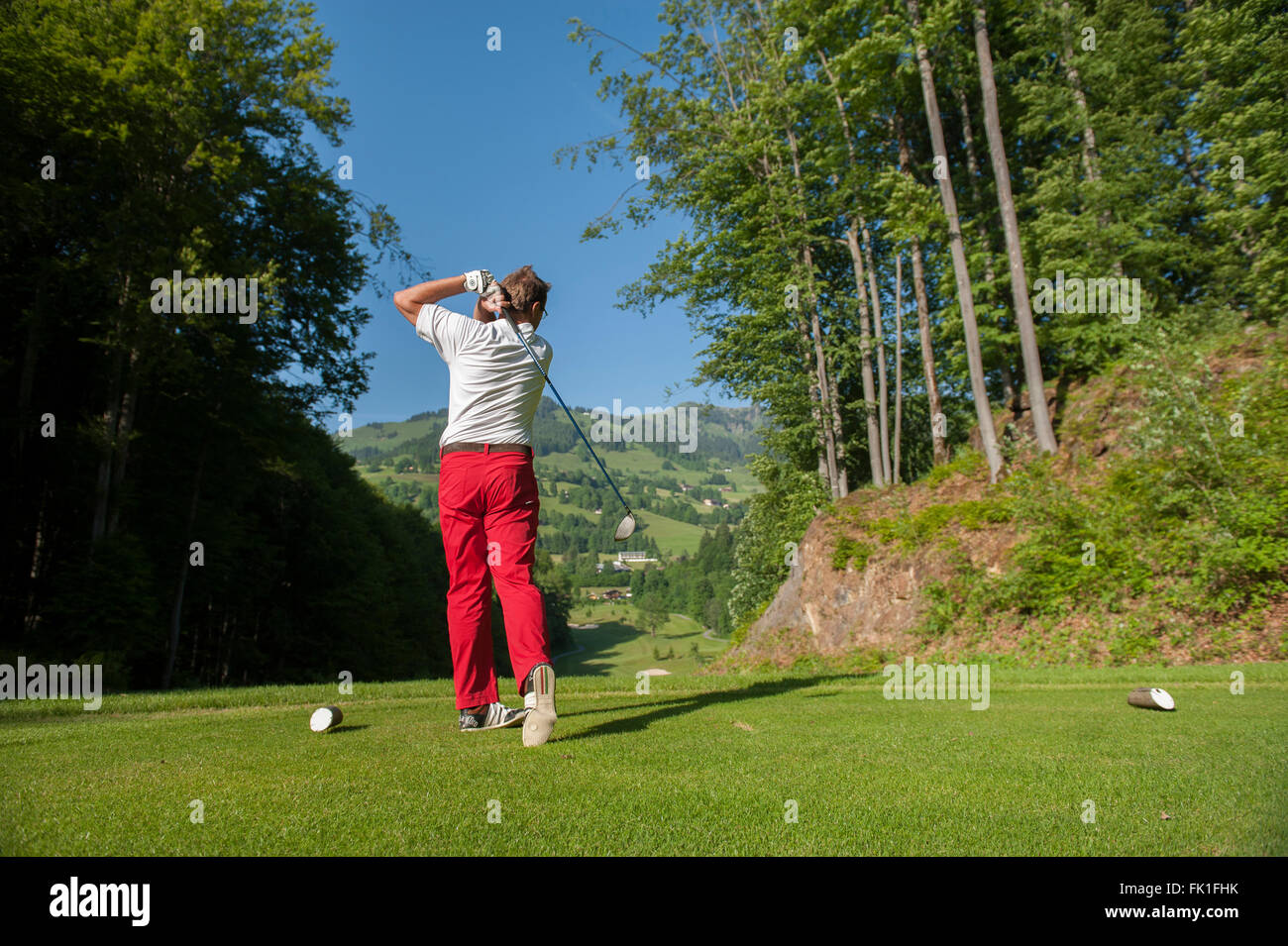 Grand Tirolia Golf & Ski Resort. Kitzbühel. Austria. Europa Foto Stock