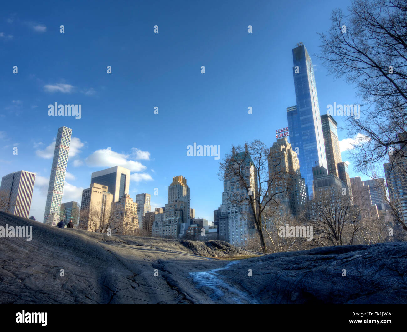 Central Park - New York Foto Stock