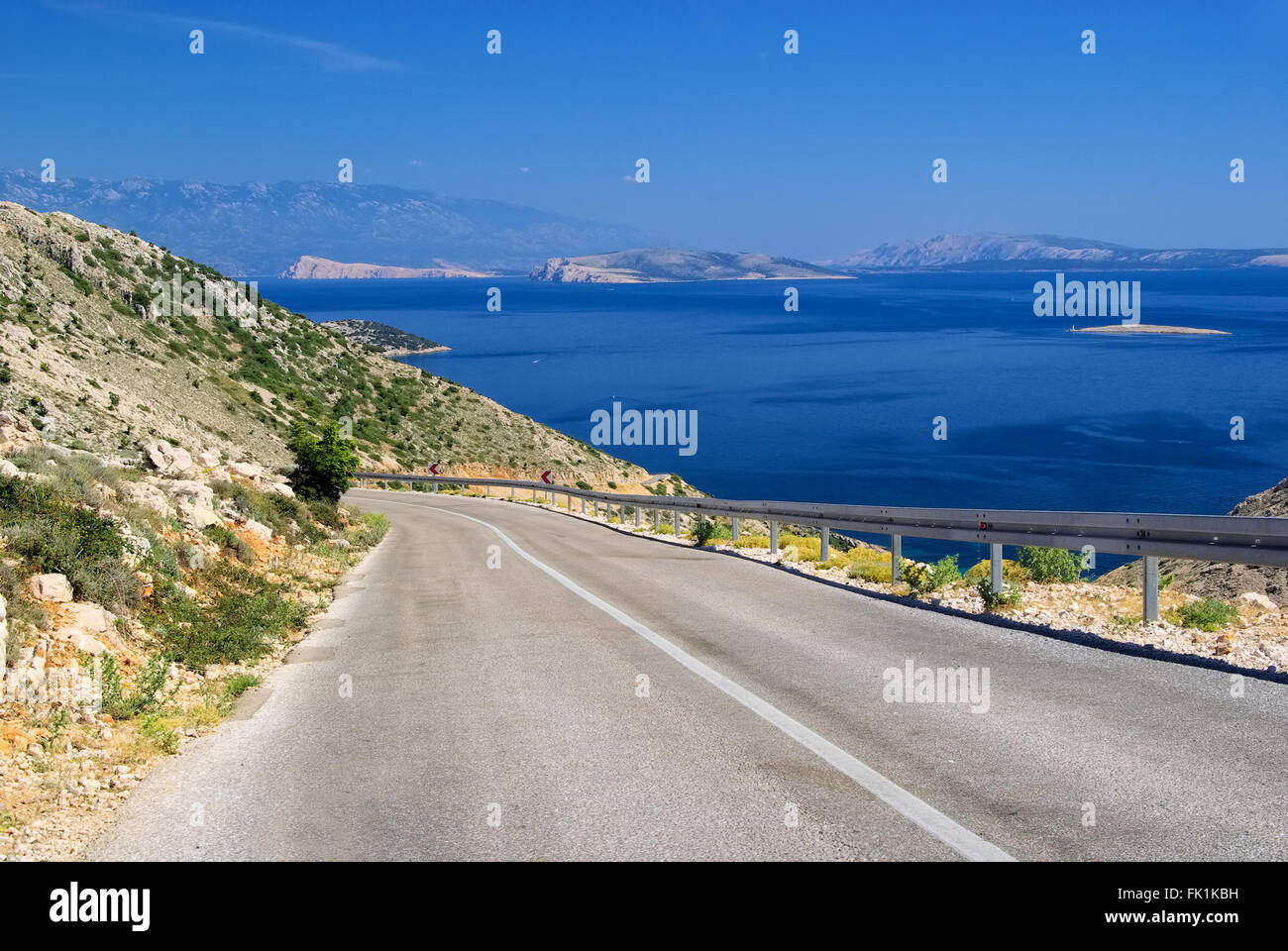 Krk und Sandinseln - Krk e le isole dalla sabbia 14 Foto Stock