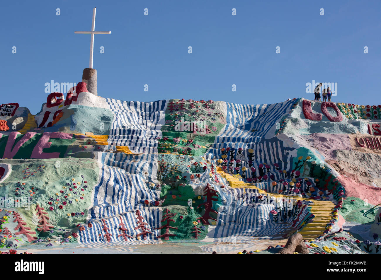 La salvezza di montagna, Niland, CALIFORNIA, STATI UNITI D'AMERICA Foto Stock
