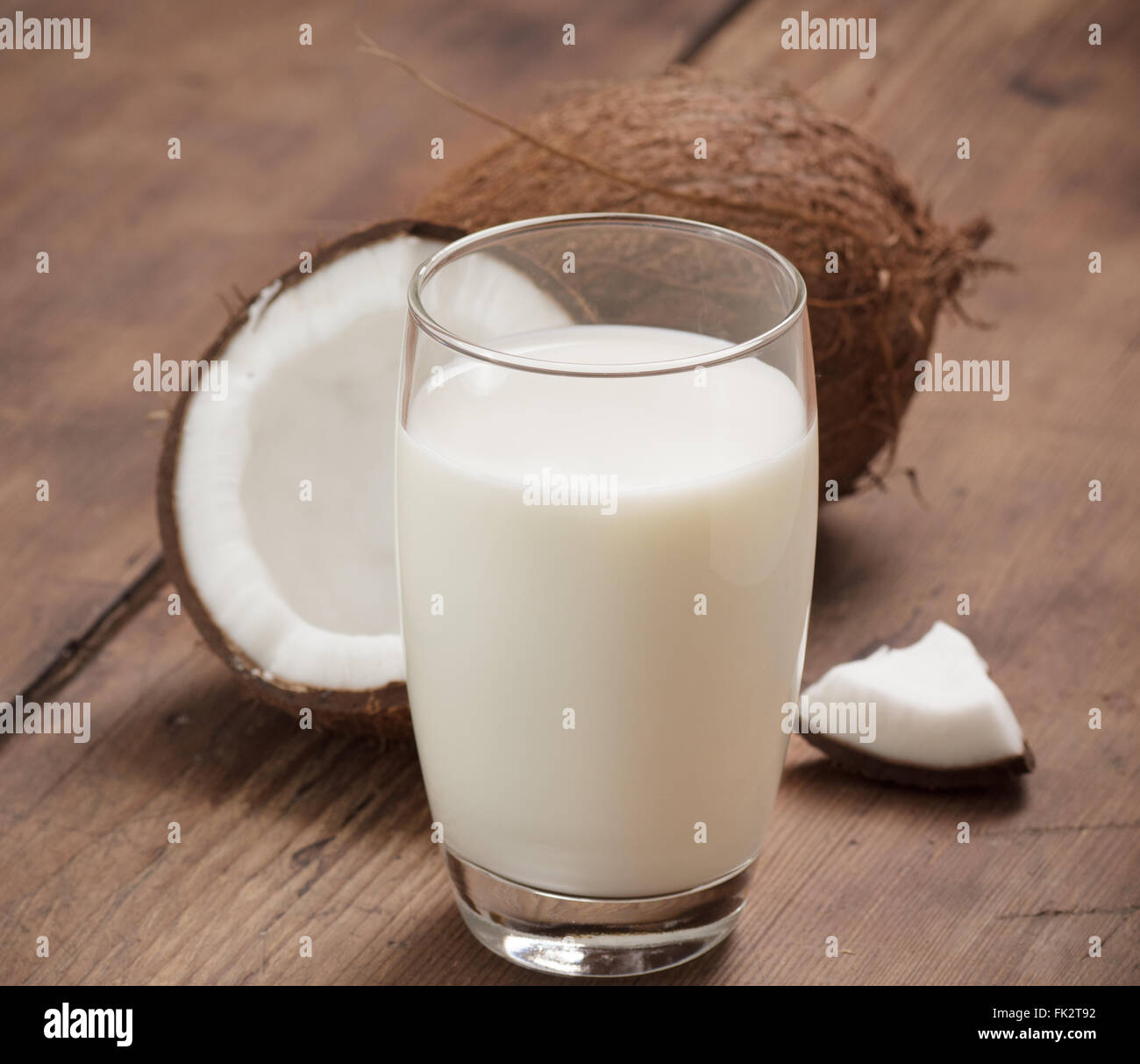 Latte di cocco Foto Stock