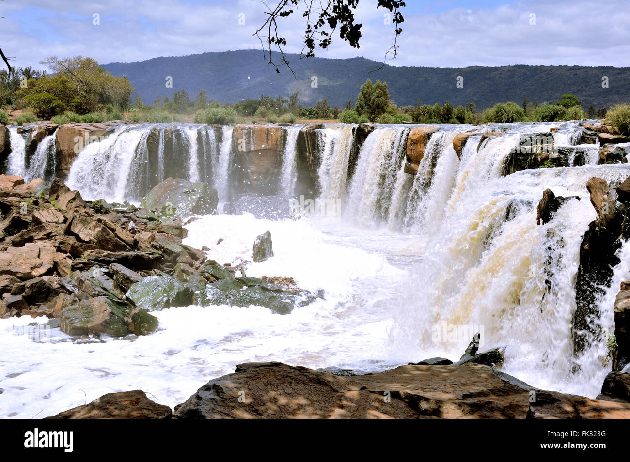 Quattordici cade in Kenya Foto Stock