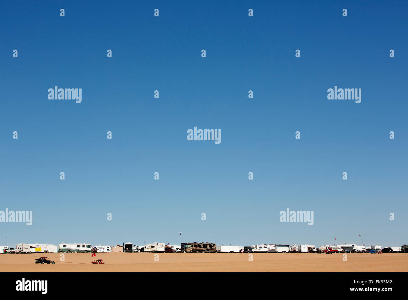 Imperial dune di sabbia Recreation Area, California USA Foto Stock