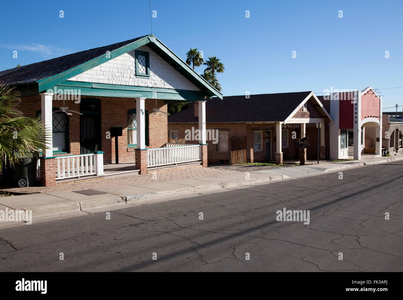 Case, Yuma Arizona, Stati Uniti d'America Foto Stock
