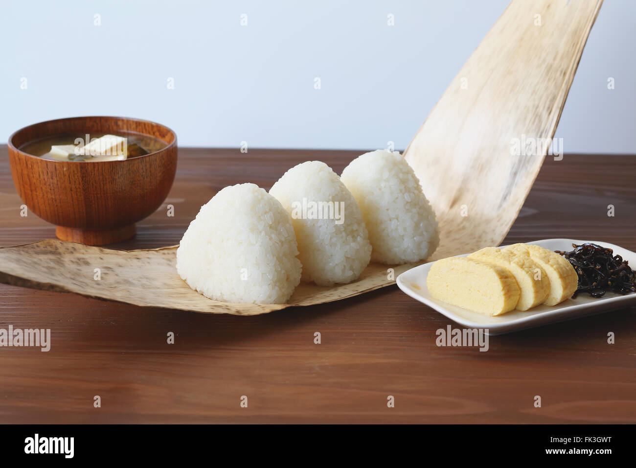 Onigiri Foto Stock