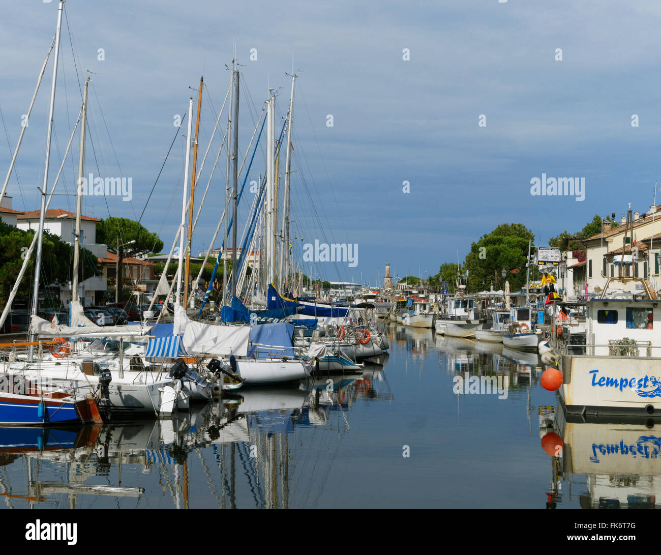 Cervia porto canale città emilia romagna immagini e fotografie stock ad  alta risoluzione - Alamy