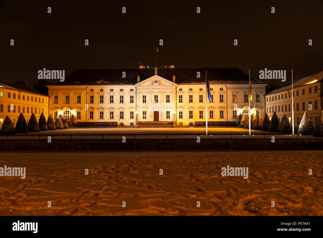 Il palazzo Bellevue a Berlino Foto Stock