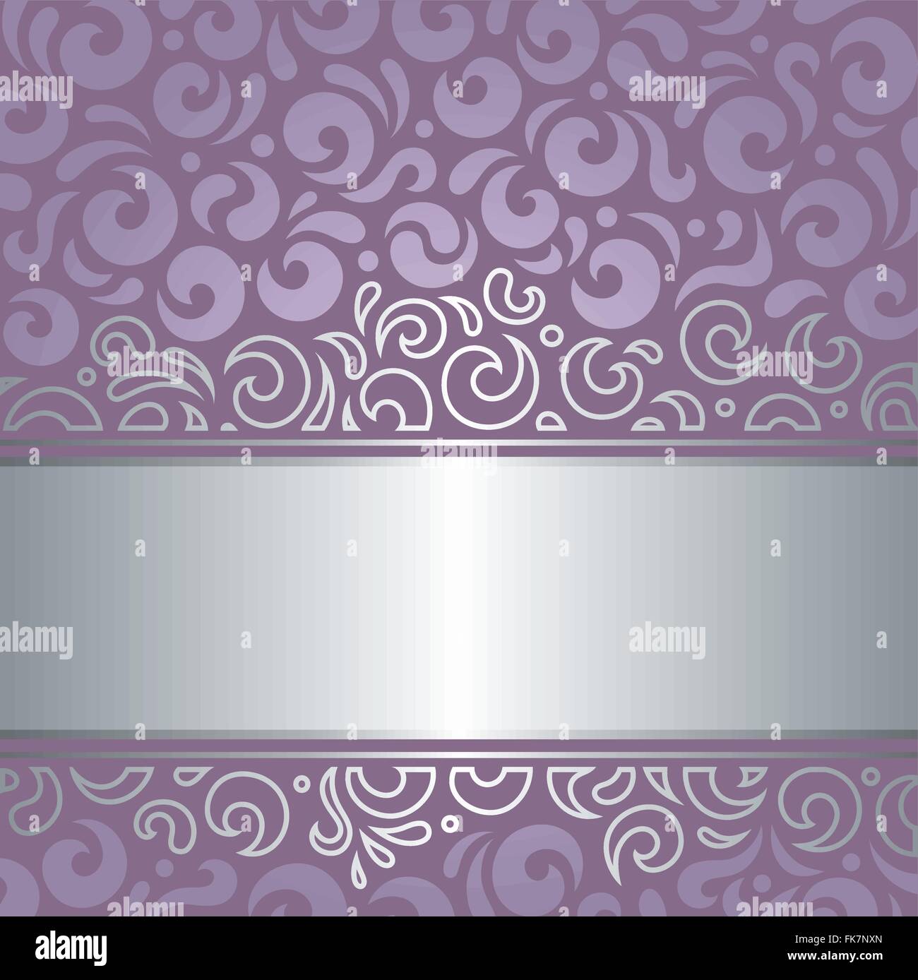 Nozze decorativo vettore viola vacanze design di sfondo Illustrazione Vettoriale