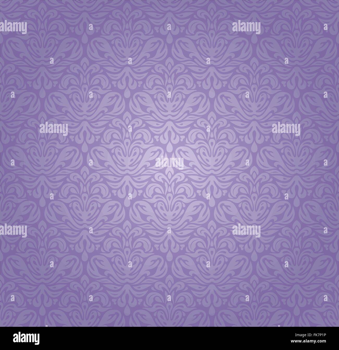 Violetta vintage modello seamless sfondo design Illustrazione Vettoriale