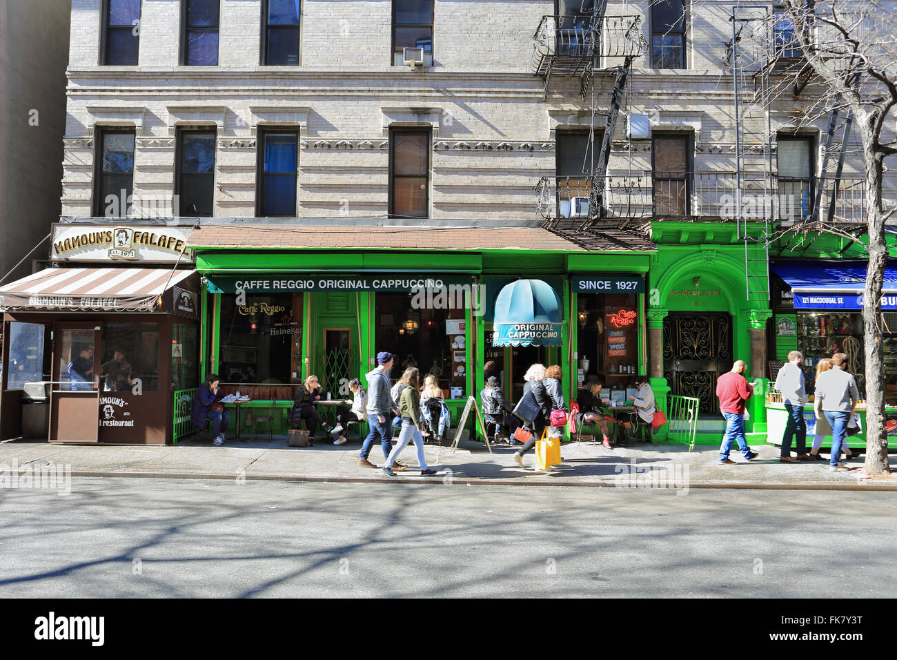 Il Greenwich Village di New York City Foto Stock