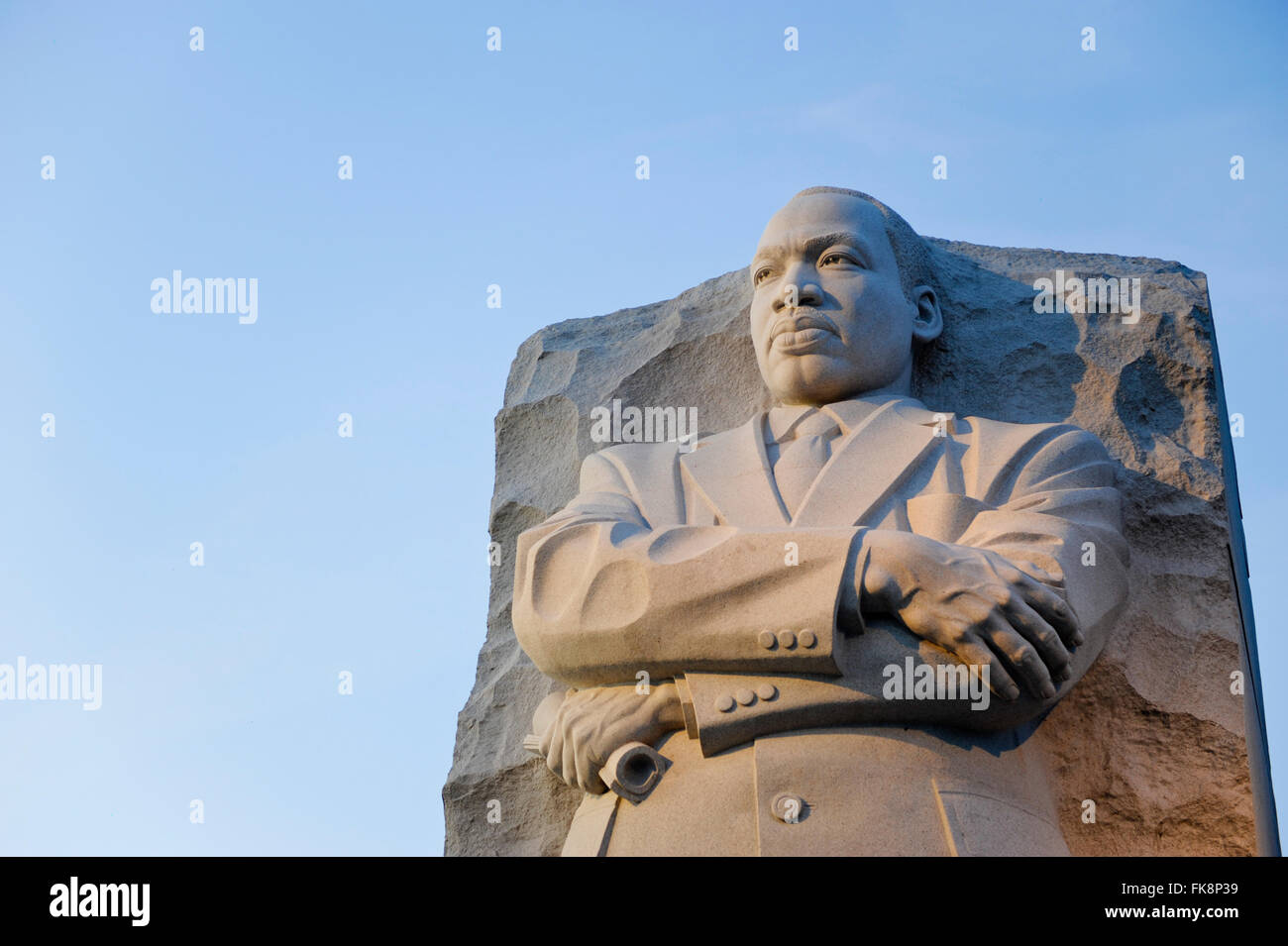 Il memoriale di Martin Luther King a Washington DC Foto Stock