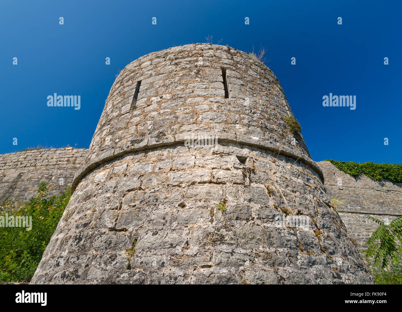 Fortezza vecchia torre Foto Stock